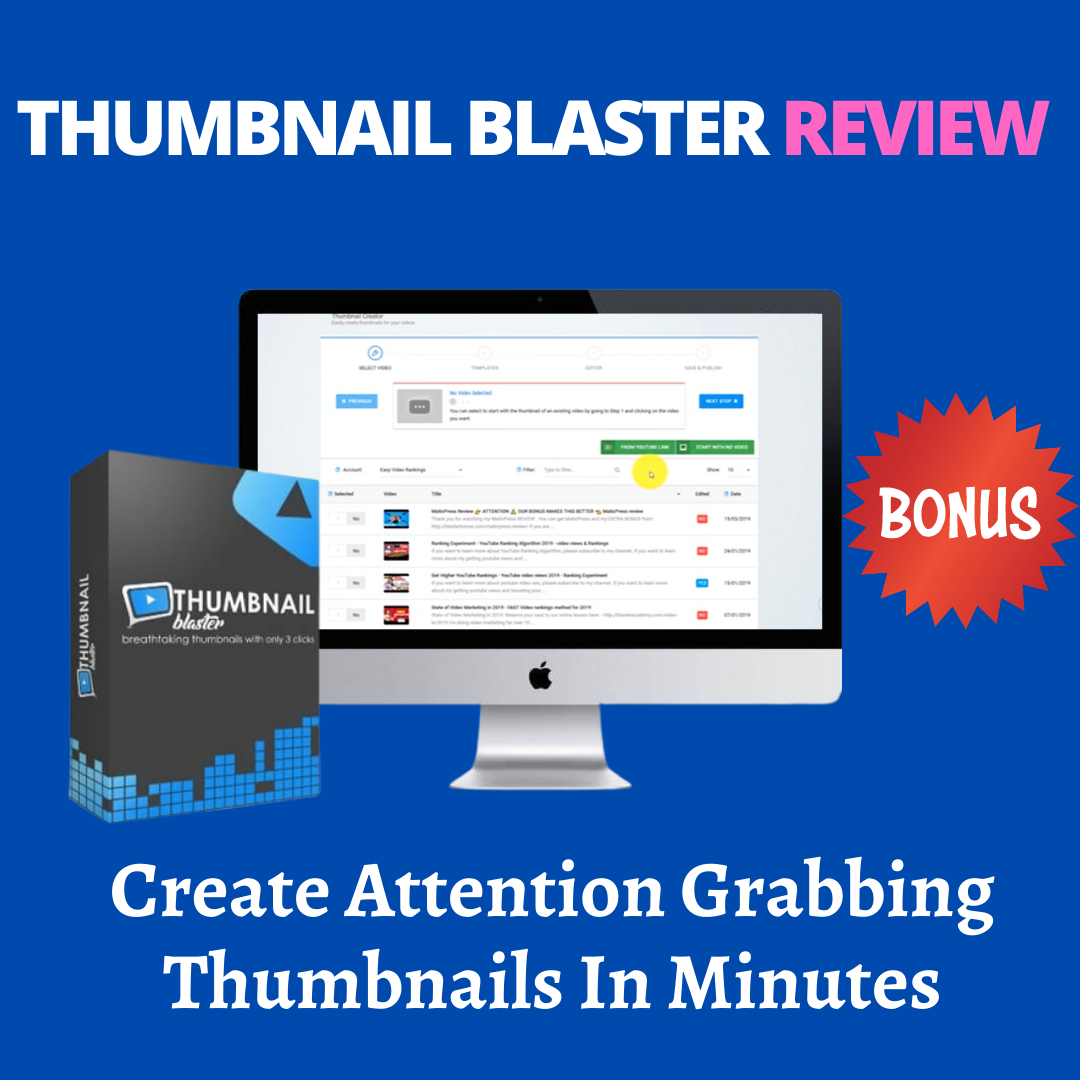 Thumbnail Blaster Review - The Ultimate In-depth Guide